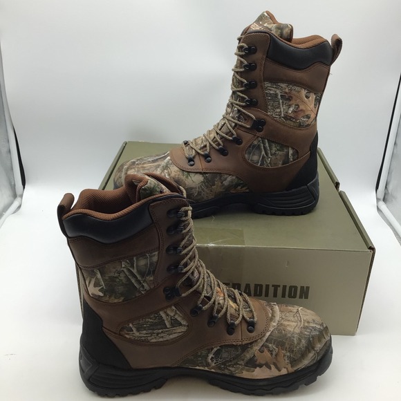 RedHead Expedition Ultra Kanati Hunting Boots 1000g Thinsulate Size 13W Camo NEW